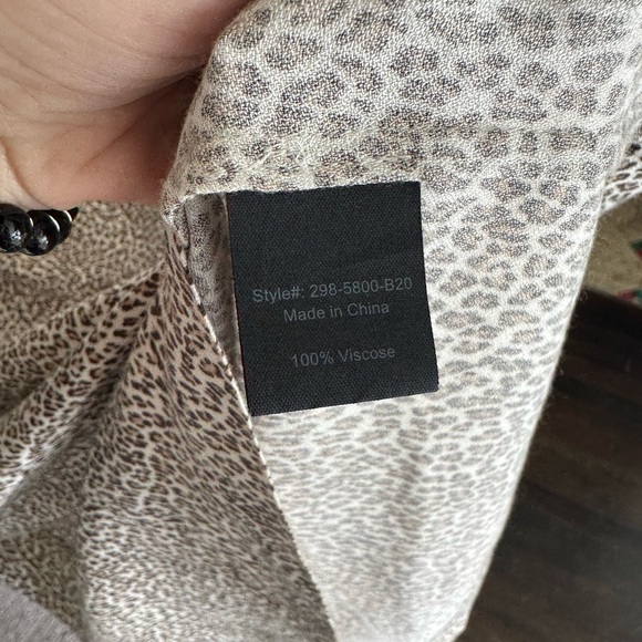 Jenni Kayne Leopard Tee Shirt Dress Small - Picture 7 of 8